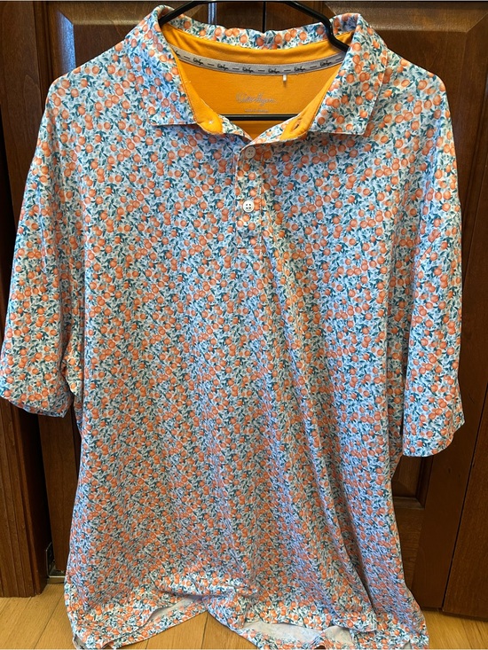 Walter Hagen Other - Walter Hagen Orange Floral Polo